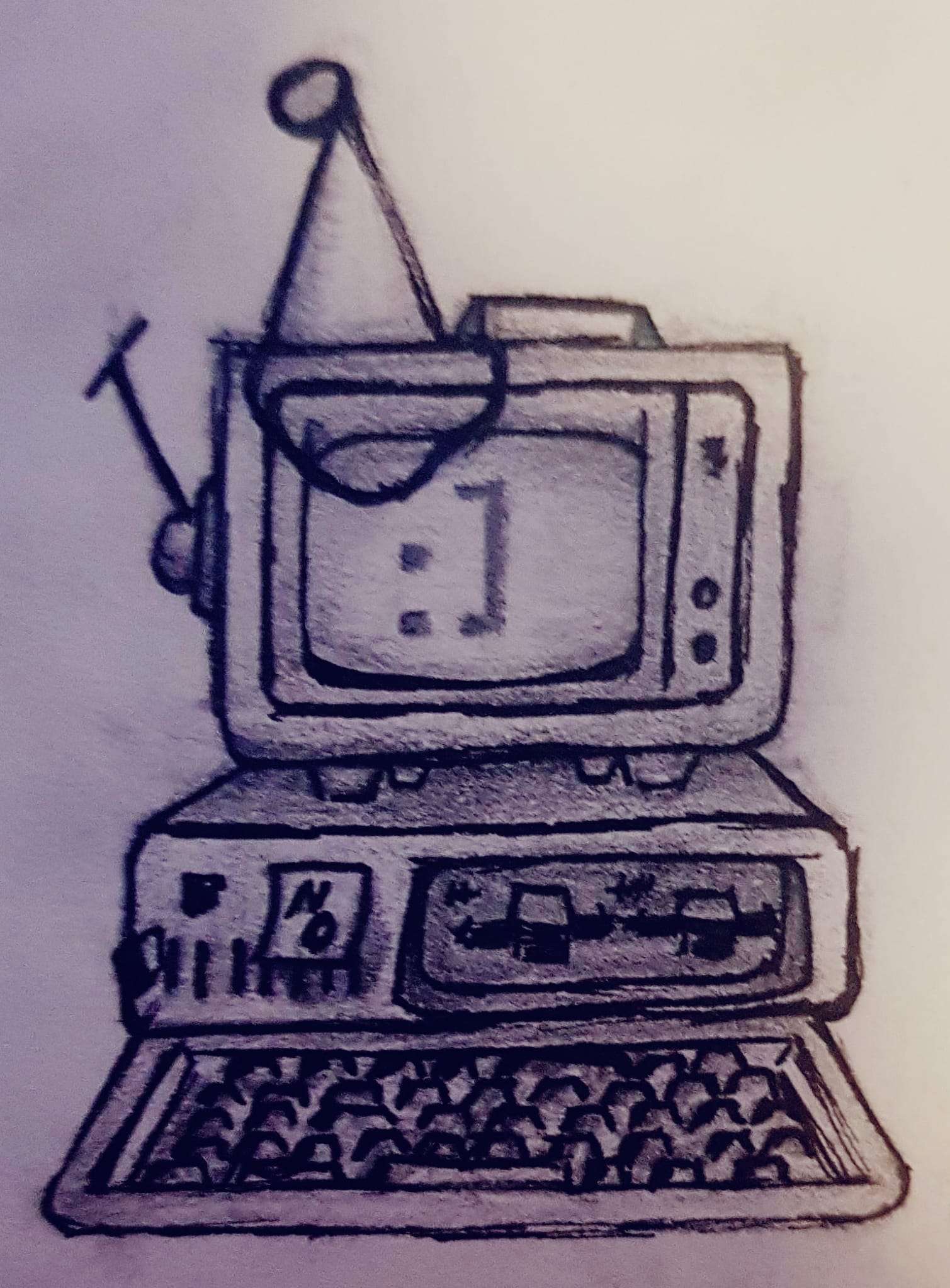 An image of the mascot of PinPigeon. Unnamed but very cute.